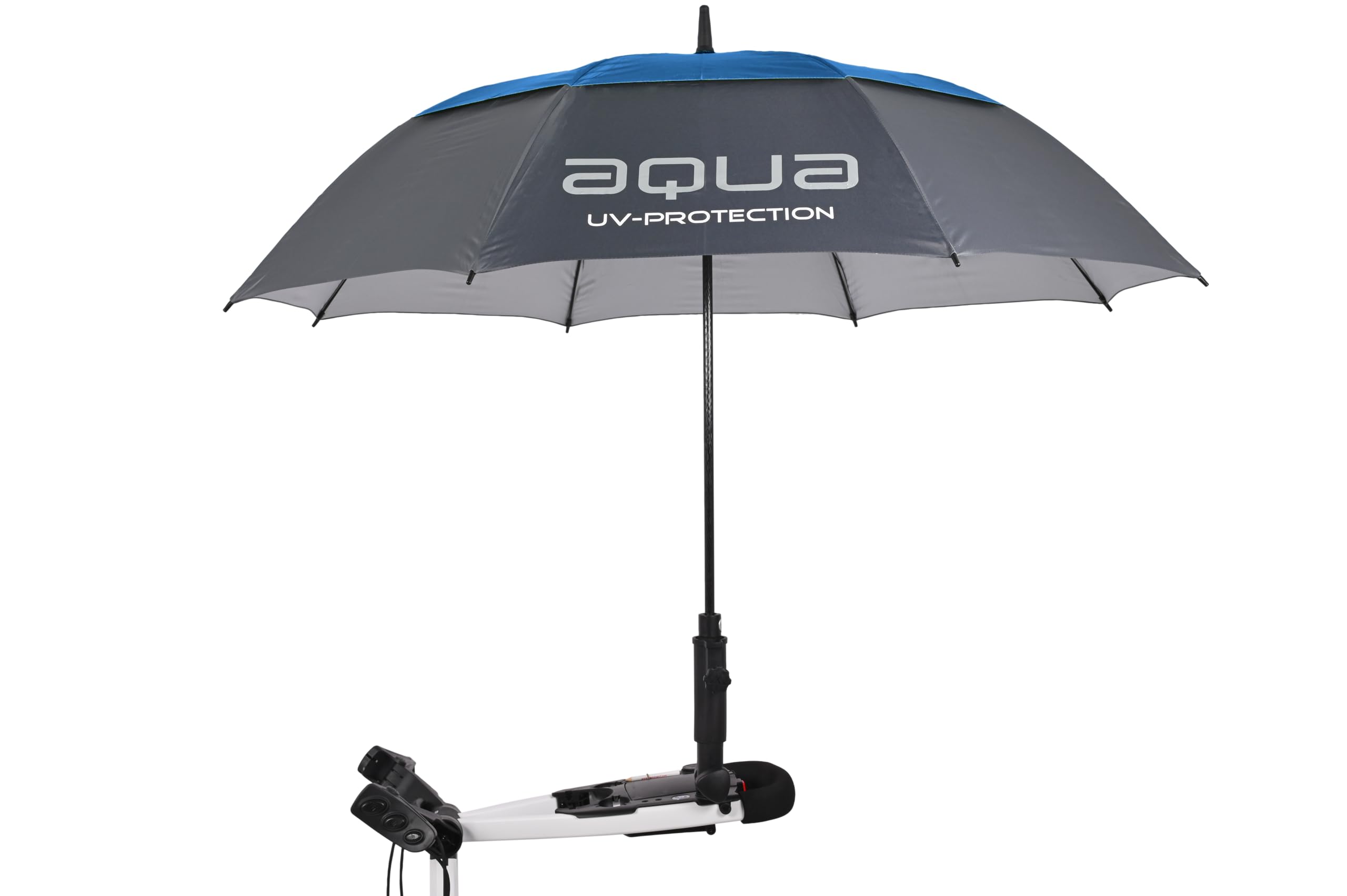 BIG MAX I-Dry Aqua Golf Regenschirm mit UV Schutz - 100% Wasserdicht (Blau)