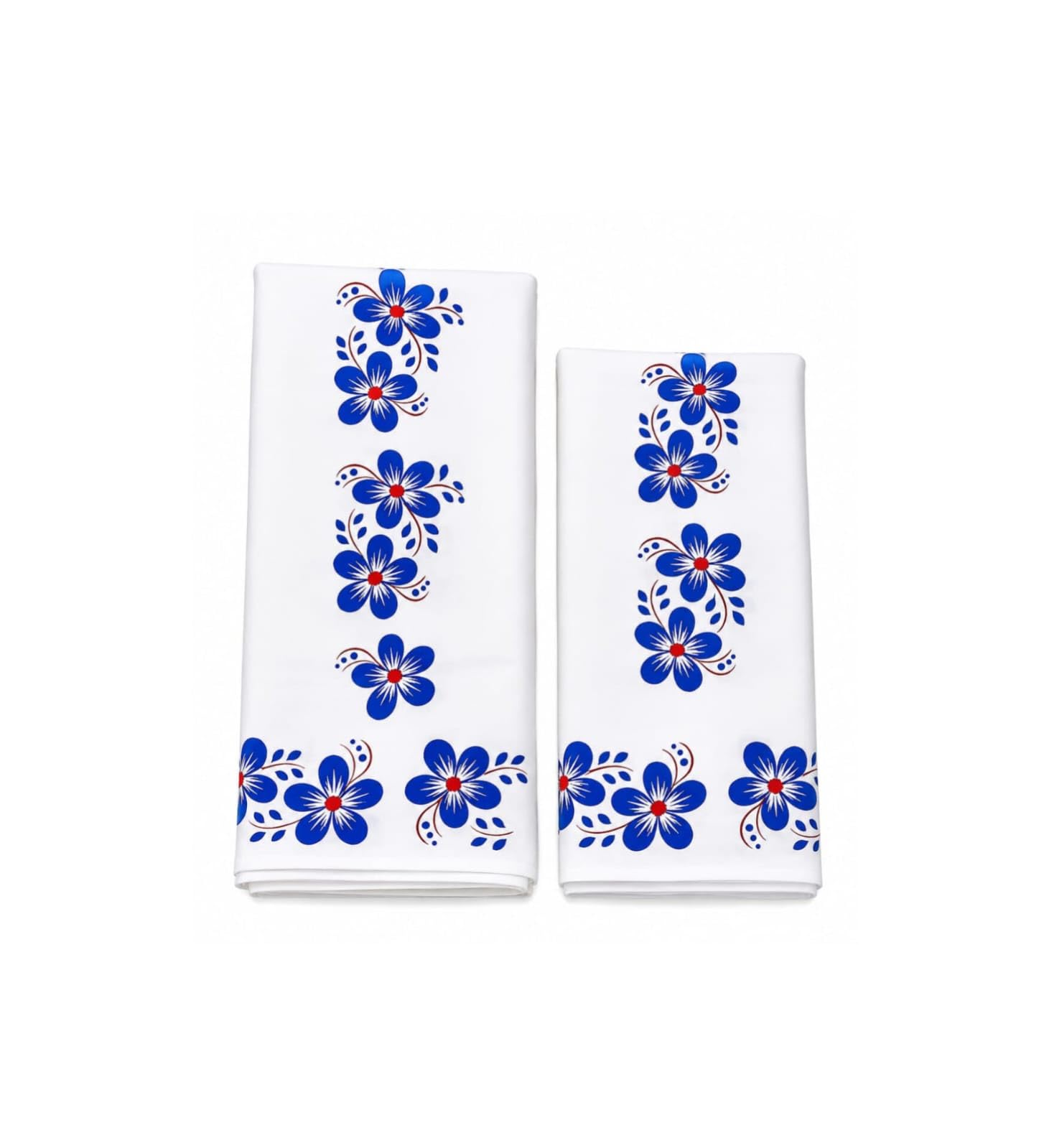 KUTHAMPULLY COTTON BLUE FLOWER SETMUNDU-picture-42