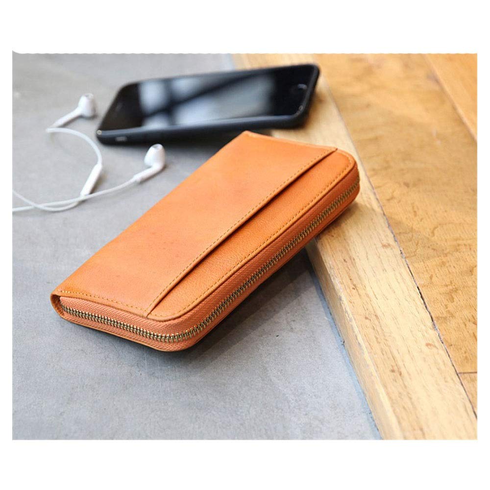 Portefeuille Homme En Cuir Véritable Avec Blocage Rfid, Grand Portefeuille Homme En Cuir Véritable Avec Blocage Rfid, Grand