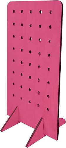 Miniatura 36 de Soporte de exhibición de tablero perforado para joyas, ferias de manualidades, ventas, eventos de proveedores, herramientas, accesorios para tablero