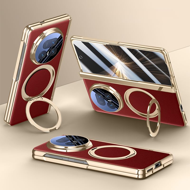 Coque Honor Magic V5 2025 anneau magnétique rotatif et charge sans fil