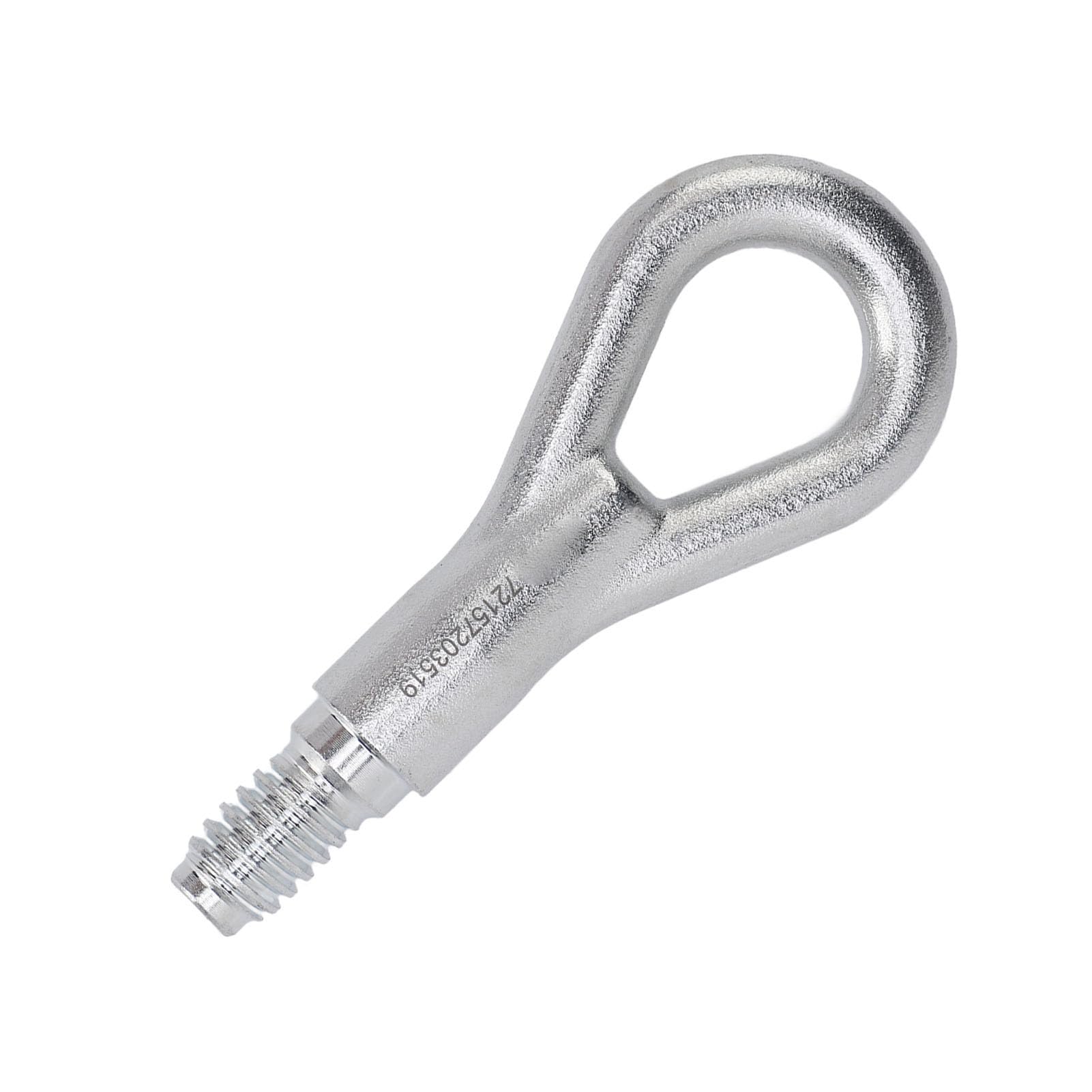 Wisecoco Kit Gancio di Traino per Auto, Gancio per Occhiello di Traino 6001546734 Adesivo per Rimorchio Paraurti di Ricambio per Anello di Rimorchio per Accent Verna Nero