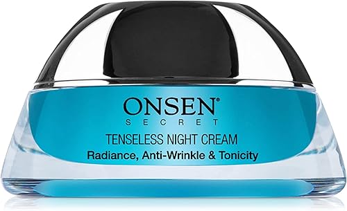 Onsen Secret Crema facial sin tensión para reparación de arrugas Crema facial antiarrugas brillo y tonicidad recomendada por dermatólogos crema