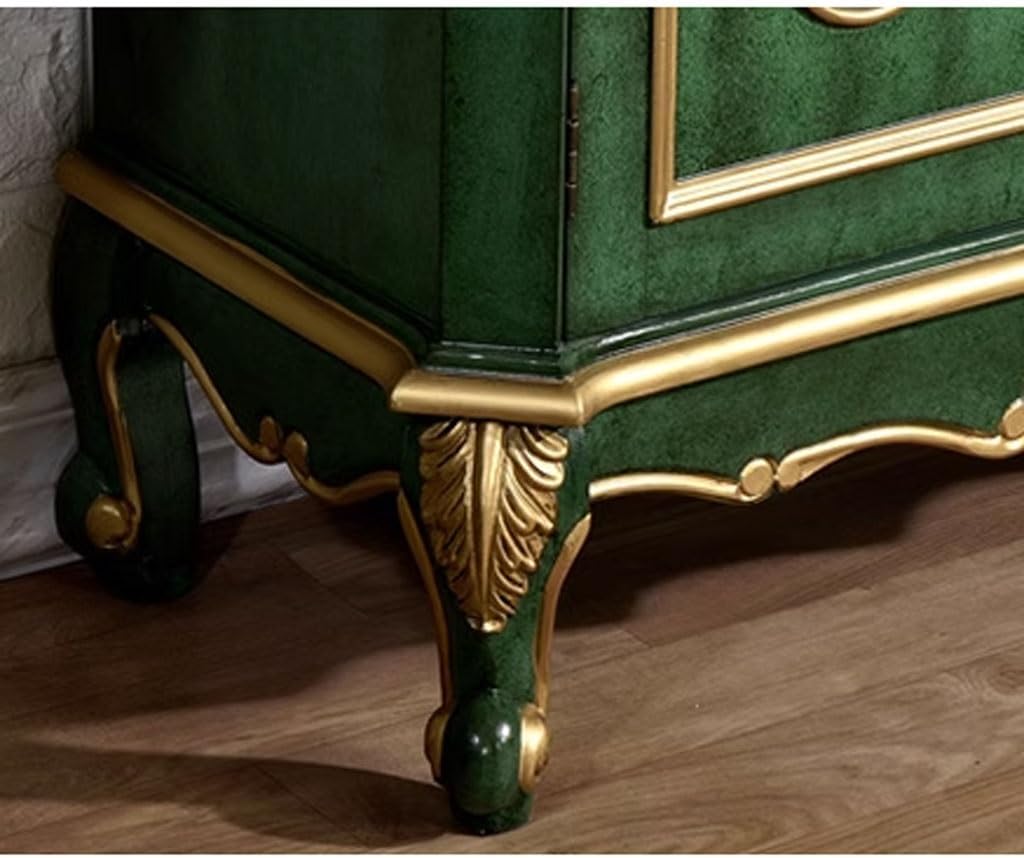 Sideboard Cabinet Light Luxury Shoe Cabinet Living Room Board Wood Storage Cabinet Entrance Cabinet Kitchen Cbiangui Sideboard Cabinet with Drawers(A:86X40X110CM)