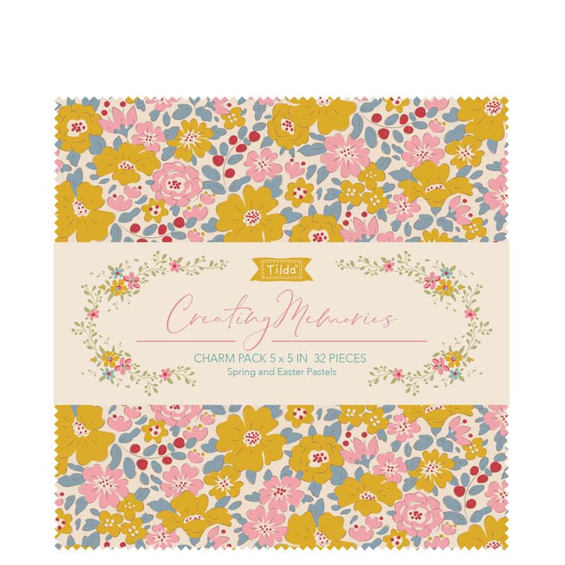 Creating Memories Spring 5-Inch Charm Pack by Tilda