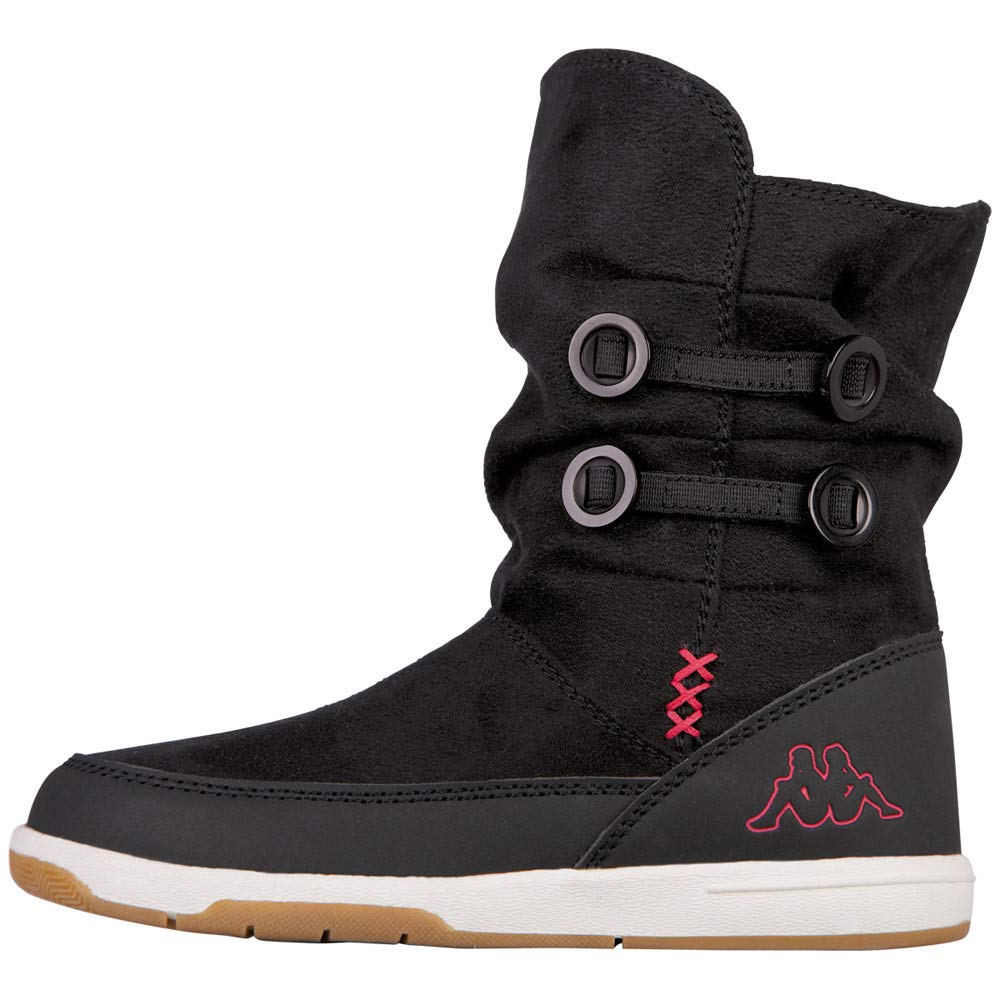 Kappa Dziewczęce buty zimowe, Czarny Black Pink 1122, 33 EU