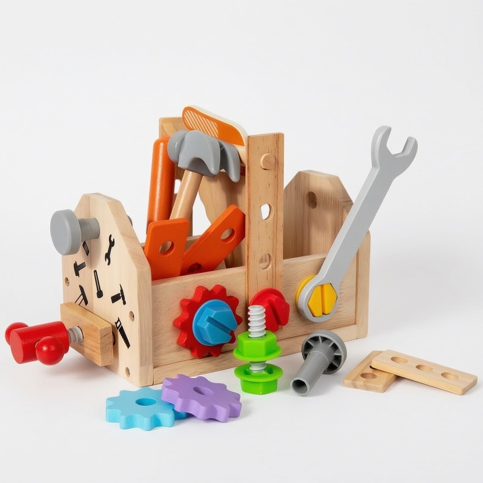 Boîte à Jeu Établi Jeu Montage Démontage en Bois Non Toxique Bricolage s, Maternelle