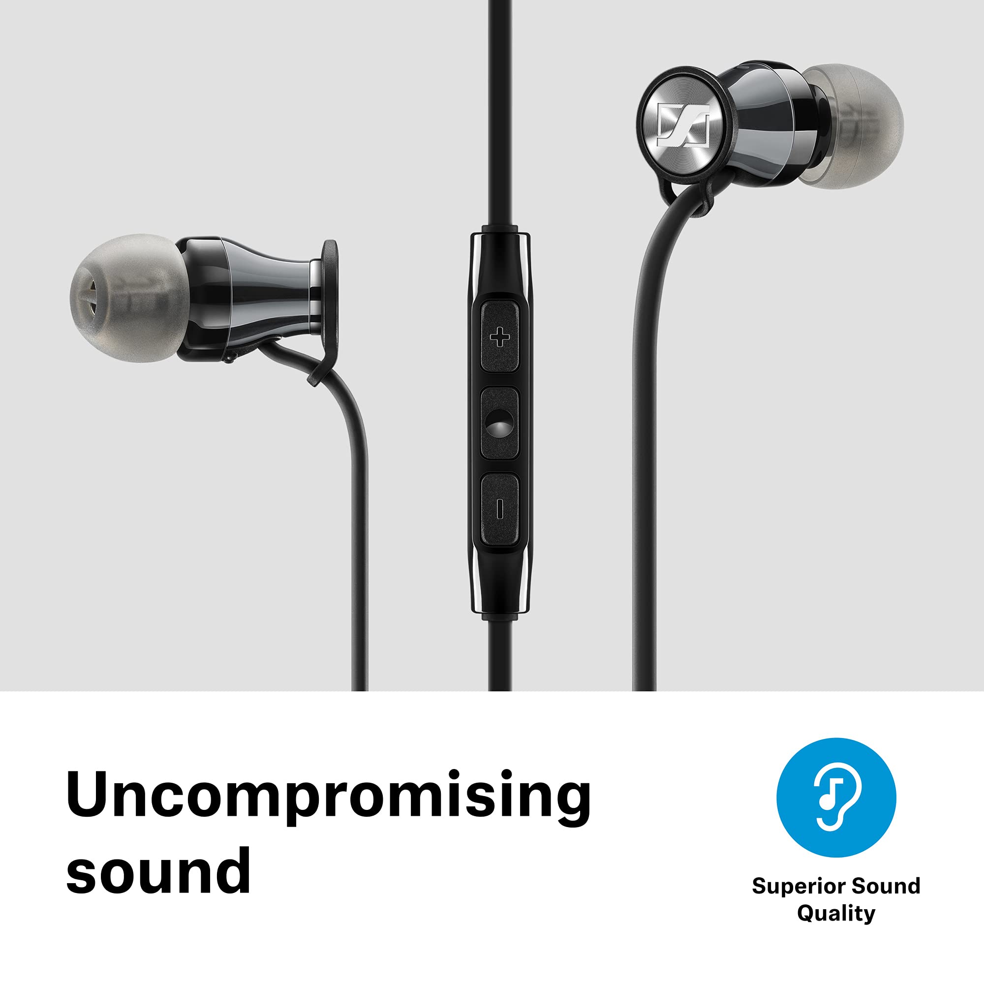 Sennheiser Momentum In Ear (iOS version) - Black Chrome - Buy Online -  17624489