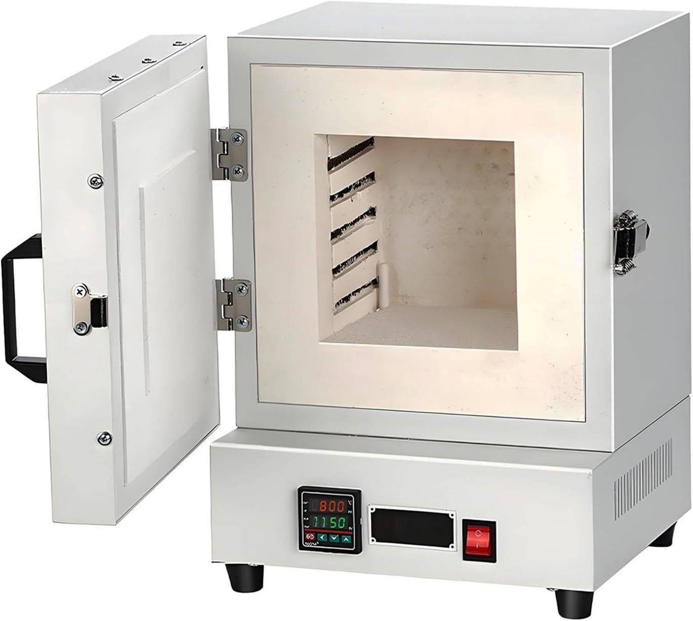 1150℃ Muffle Furnace, 2000W Electric Kiln for Jewelry Making, 2102Ω Digital Lab Oven for Dewaxing, Annealing & Heat Treatment,42x30x27cm