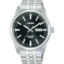 Lorus Mens Automatic Watch Stainless Steel Case RL491BX9, Silver, Bracelet