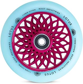 Root Unisex - Adult Lotus Stunt Scooter Wheels, Pink/Isotope, 110