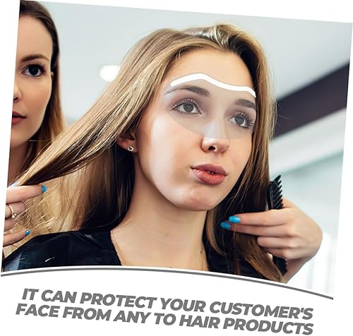 Miniatura 5 de Beaupretty 30 piezas de protectores faciales para corte de pelo, protectores faciales para peluquería, protectores de ojos ligeros para suministros