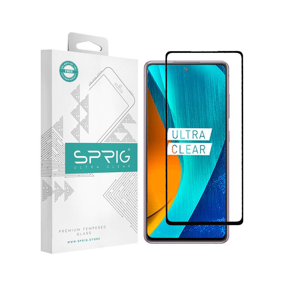 Sprig Full Cover Tempered Glass Screen Protector for Samsung Galaxy S20 FE, Edge to Edge, Scratch Proof, Smudge Resistant, Glossy Finish with Installation Kit (B09W2ZBP3H) Amazon Price History, Amazon Price Tracker