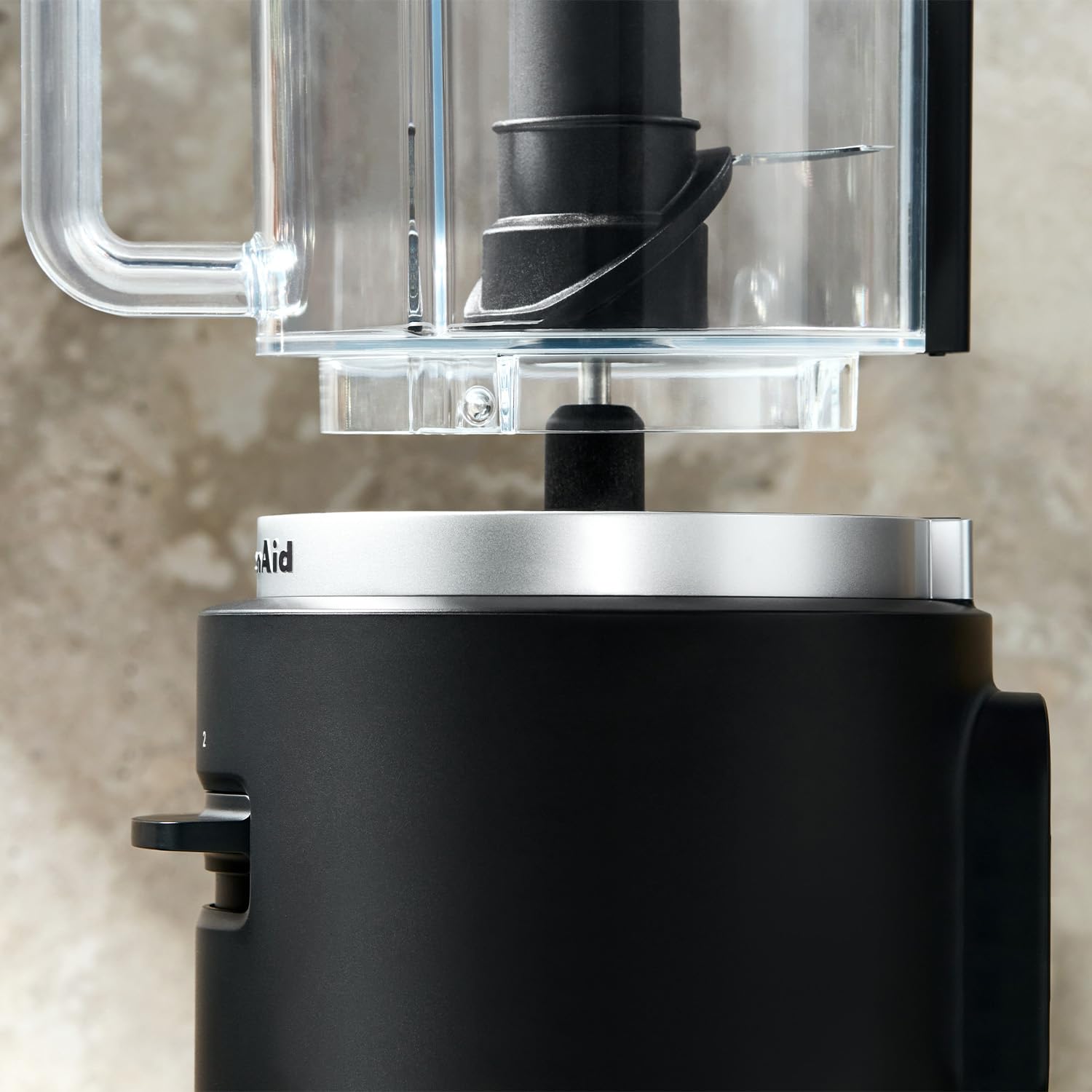 KitchenAid Tritatutto senza fili 1,18L 2 velocità pulse Lama inox frusta 25 minuti Nero Senza batteria