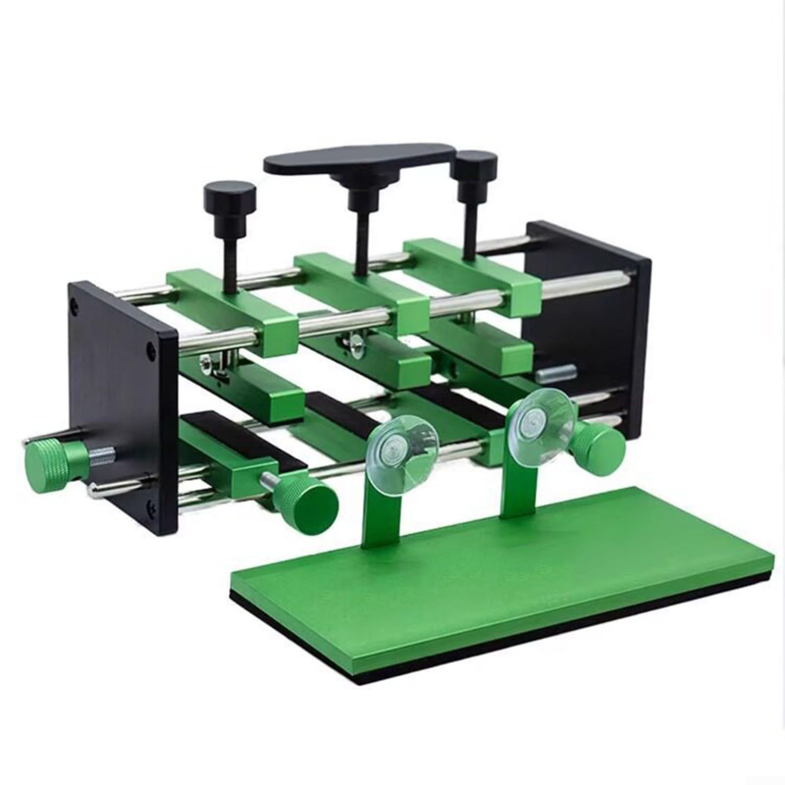 1 dispositivo di raddrizzamento del telaio del telefono per riparazione mobile, strumento di piegatura in lega di alluminio con morsetto regolabile e ritaglio della fotocamera, staffa di