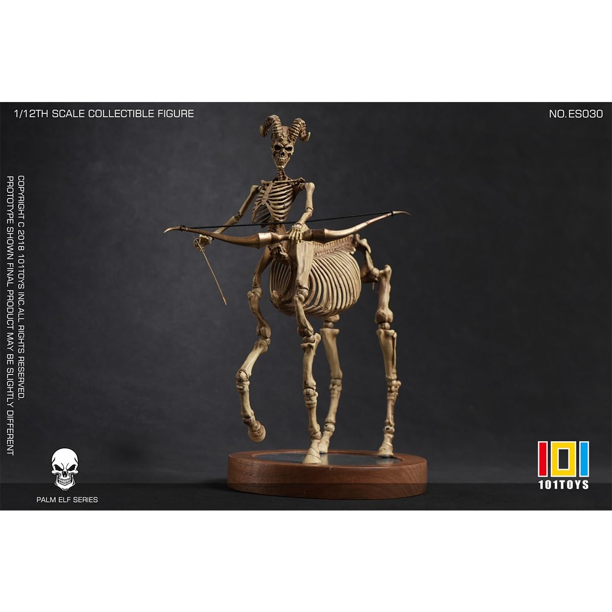 HIPLAY 101TOYS PALM ELF SERIES ES031 Szkieletowa Seria Konia Ruchomego Trzyosobowy Zestaw Figurka Akcji Skala 1/12