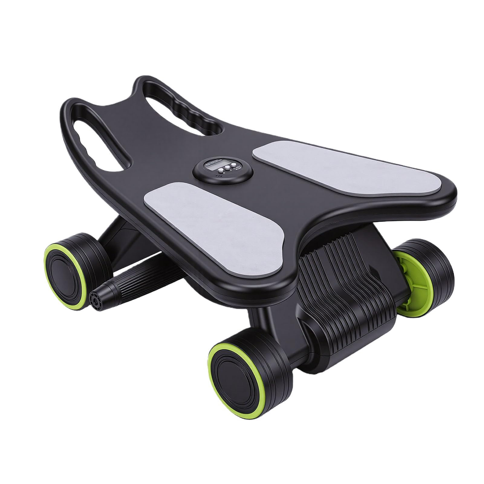 Ab Wheel Trainer, Rolo de Exercício Abdominal de Rebote Automático Com Triplo