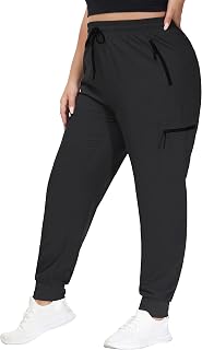 SEKINO Women's Plus Size Hiking Cargo Pants - Lightweight Quick Dry Breathable