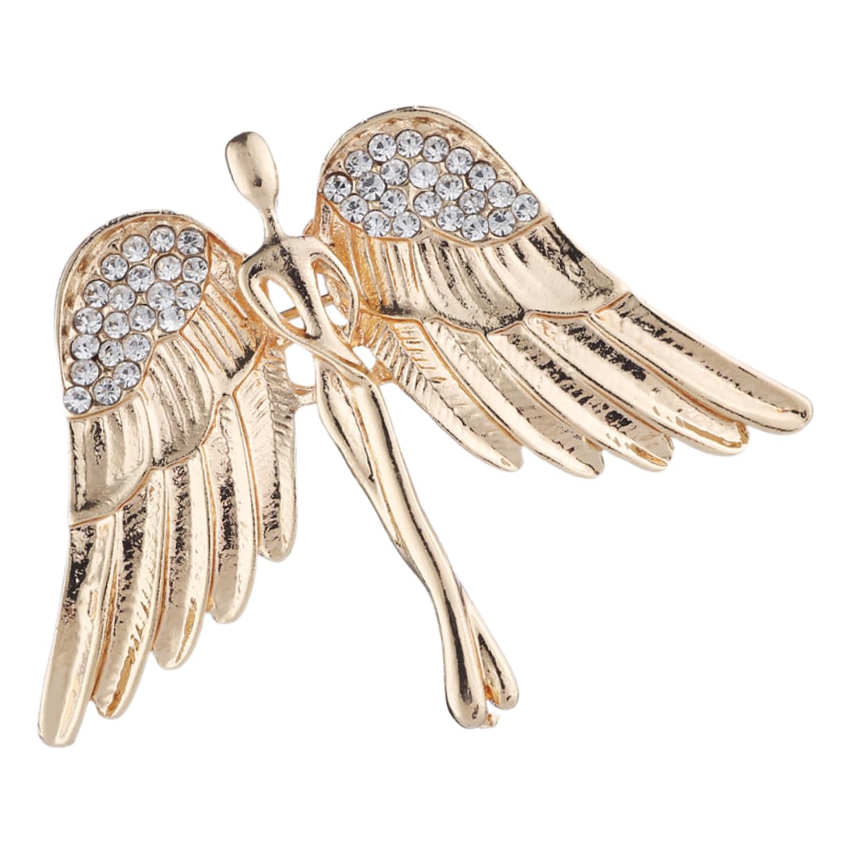 Broche de Metal para Solapa de Ropa de Mujer, Estilo estético, para Sombrero o Chal, aleación de Zinc Dorado.