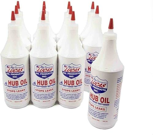 Lucas Oil 10088 Hub Oil - 32 onzas (paquete de 12)