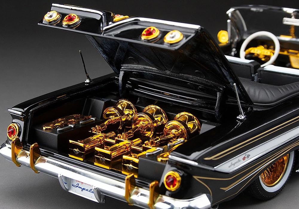 Amazon | SUN STAR 1/18-1961 CHEVROLET IMPALA CONVERTIBLE LOWRIDER