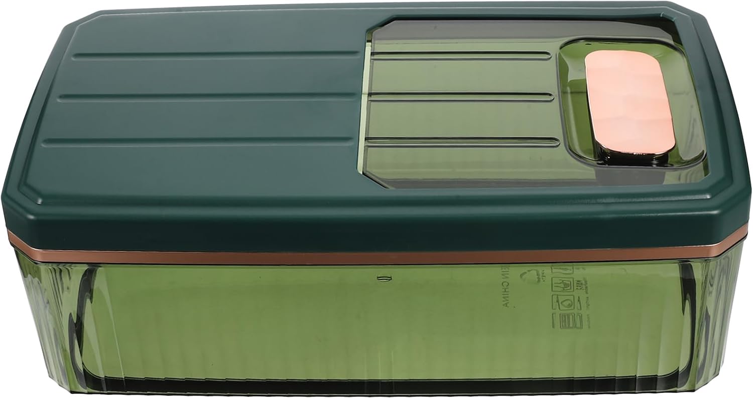 Airtight Rice Storage Container Measuring Scoop Large Capacity Grain Storage Bucket Food-Grade Plastic Kitchen Pantry Organizer