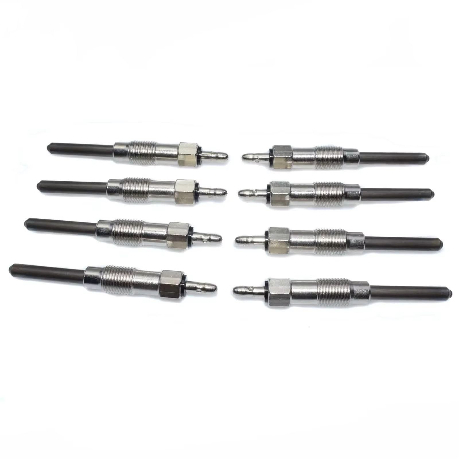 Bujía precalentamiento automóvil Compatible Con Click 6A843G115 Bujías Incandescentes De Doble Bobina Kit De Reparación De Calentador Auxiliar De Coche Accesorios Repuesto 5614017(8pcs)