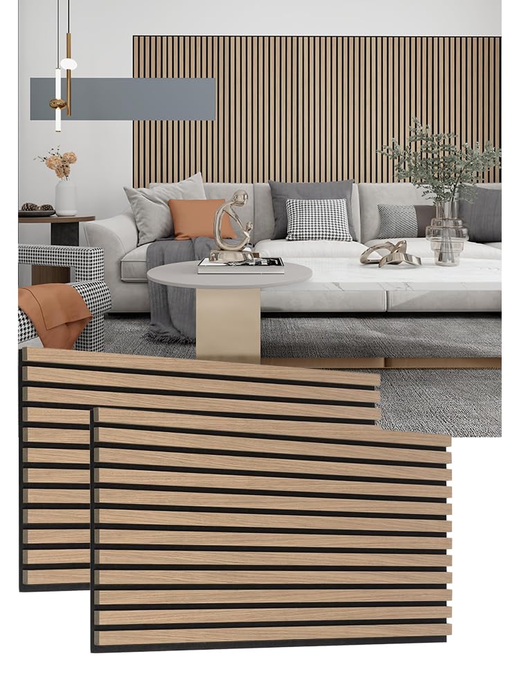 Acoustic Wood Veneer Slat Panels For Interior Wall And Ceilings ...