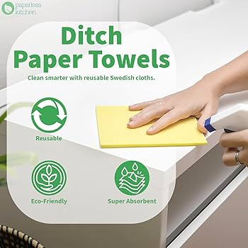 Reusable Kitchen Paper Towel Alternatives: Eco-Friendly & Cost-Saving Ideas