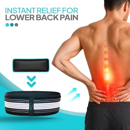 Miniatura 2 de Soporte de espalda para el dolor de espalda baja - Alivio inmediato de la ciática, hernia de disco, escoliosis - Almohadilla de apoyo lumbar