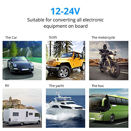 5 Gang Rocker Switch Aluminum Panel With 4.8 Amps Dual Usb Rocker Style Fast Charger With Voltmeter Blue Backlit Led Pre-Wired For Marine Boat Rv Truck (Blue) #TOP4