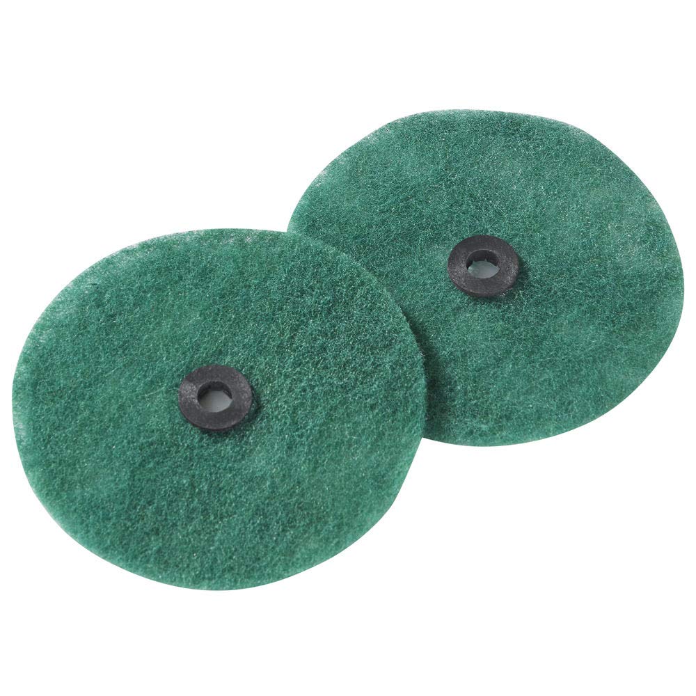 Boss Cleaning EquipmentScrubbing Pads, 2 Pack, Green