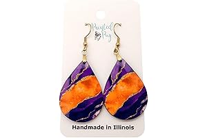 Clemson Earrings: A Touch of Gameday Spirit for Every Outfit