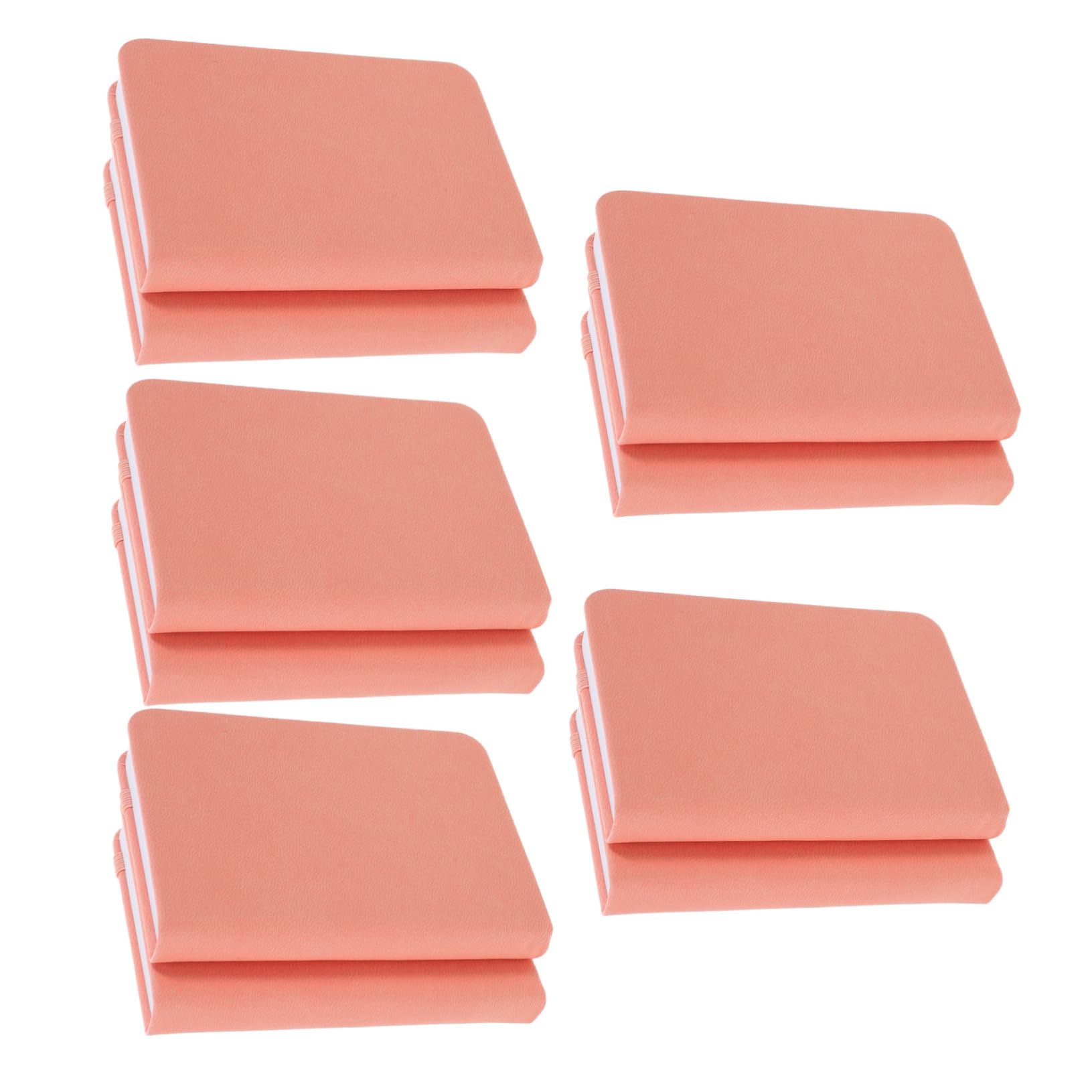 Uonlytech 10pezzi Quaderno Diario Tascabile Mini con Copertina Rigida e Segnalibro di Taccuini Portatili in Carta per Borsa Pianificazione Settimanale e Mensile
