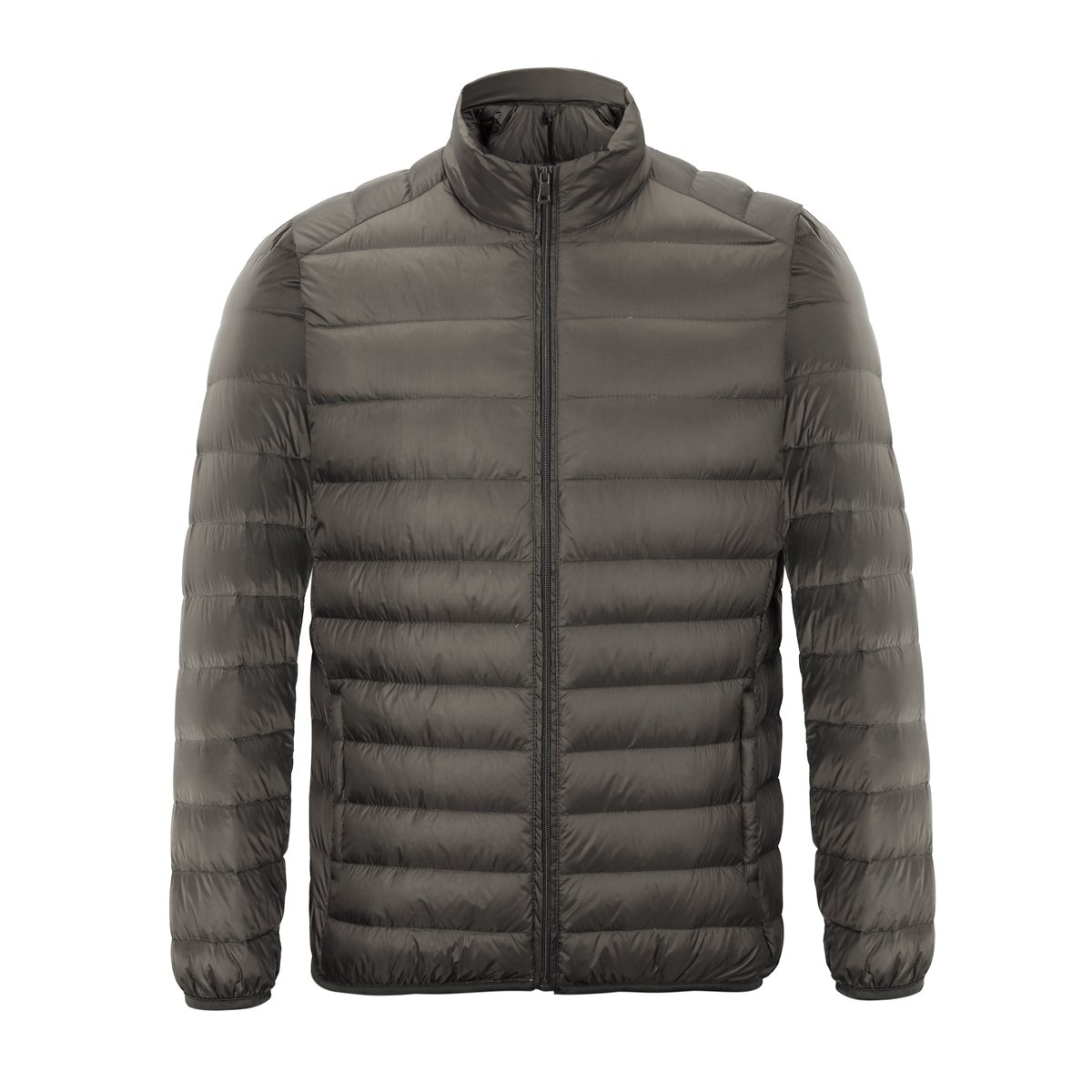 Men's Warm Lightweight Packable Down Puffer Jacket (XX-Large, Army Green)