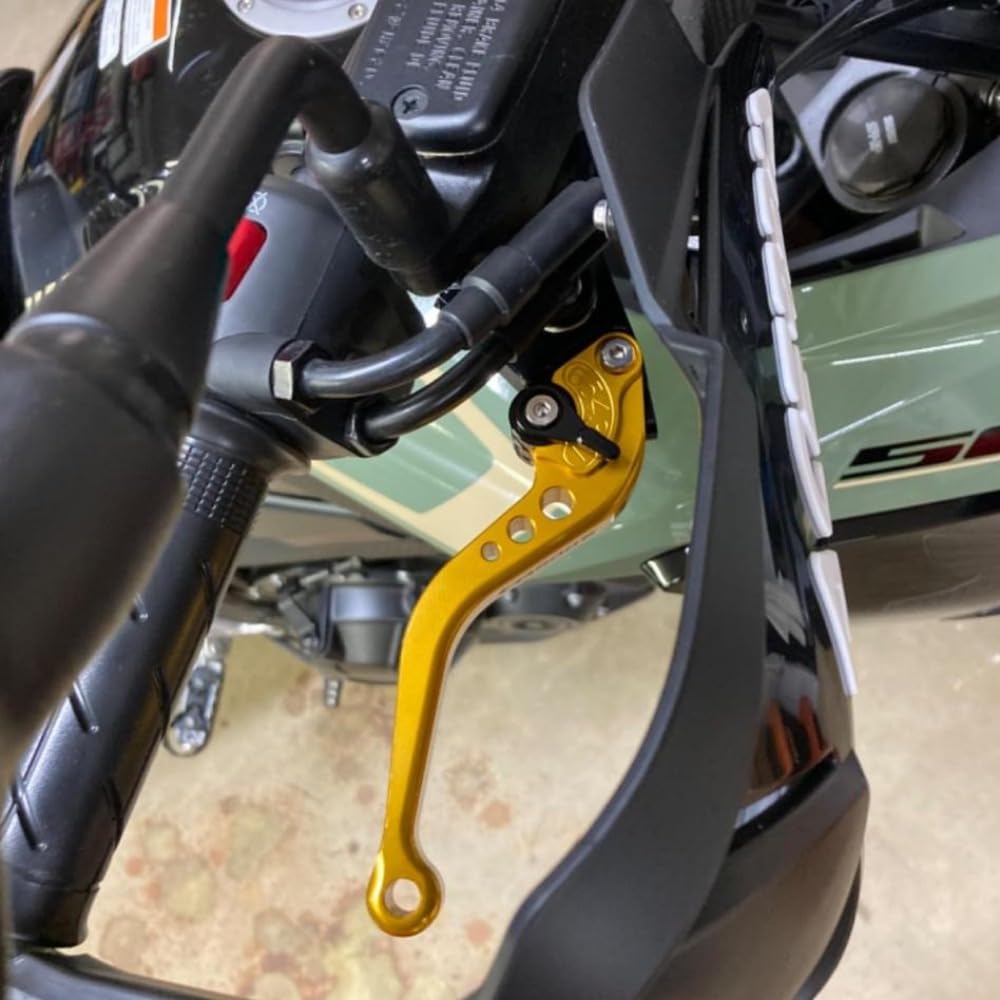 Per Triumph Speed 400 2024 Accessori in lega di alluminio CNC Leva frizione freno corta (Black)