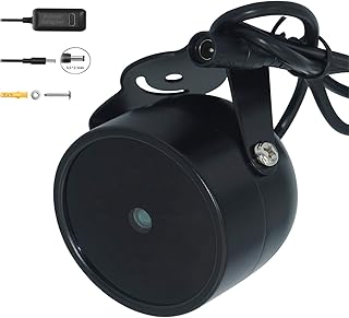 JC Illuminatore a infrarossi 4 Led ad alta potenza IR Grandangolare per visione notturna CCTV e telecamera IP Nero con alimentatore JC Illuminatore a infrarossi 4 Led ad alta potenza IR Grandangolare per visione notturna CCTV e telecamera IP Nero con alimentatore