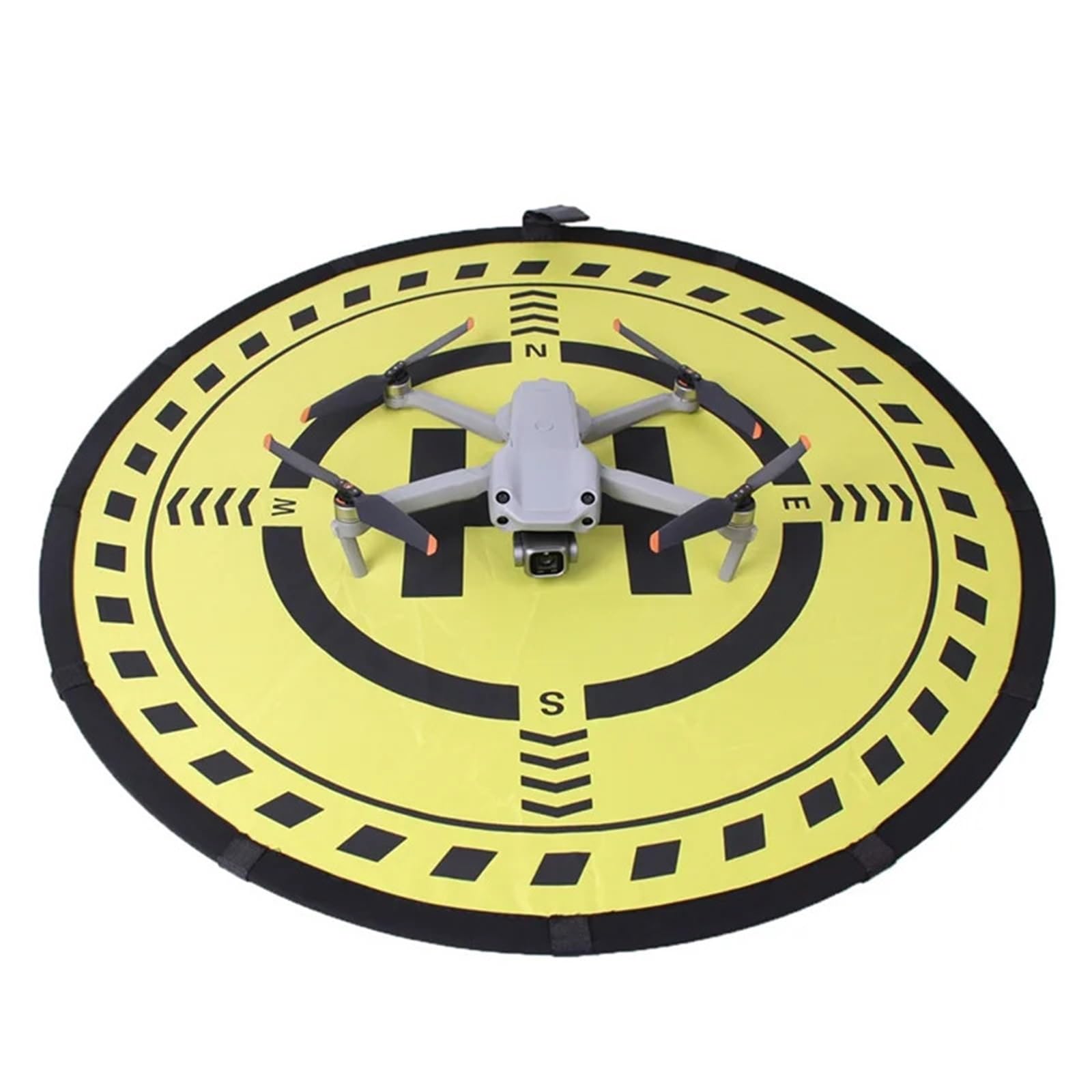 Genérico Plataforma De Aterrizaje para Drones Plataforma de Aterrizaje for Drones 70 cm con luz Nocturna