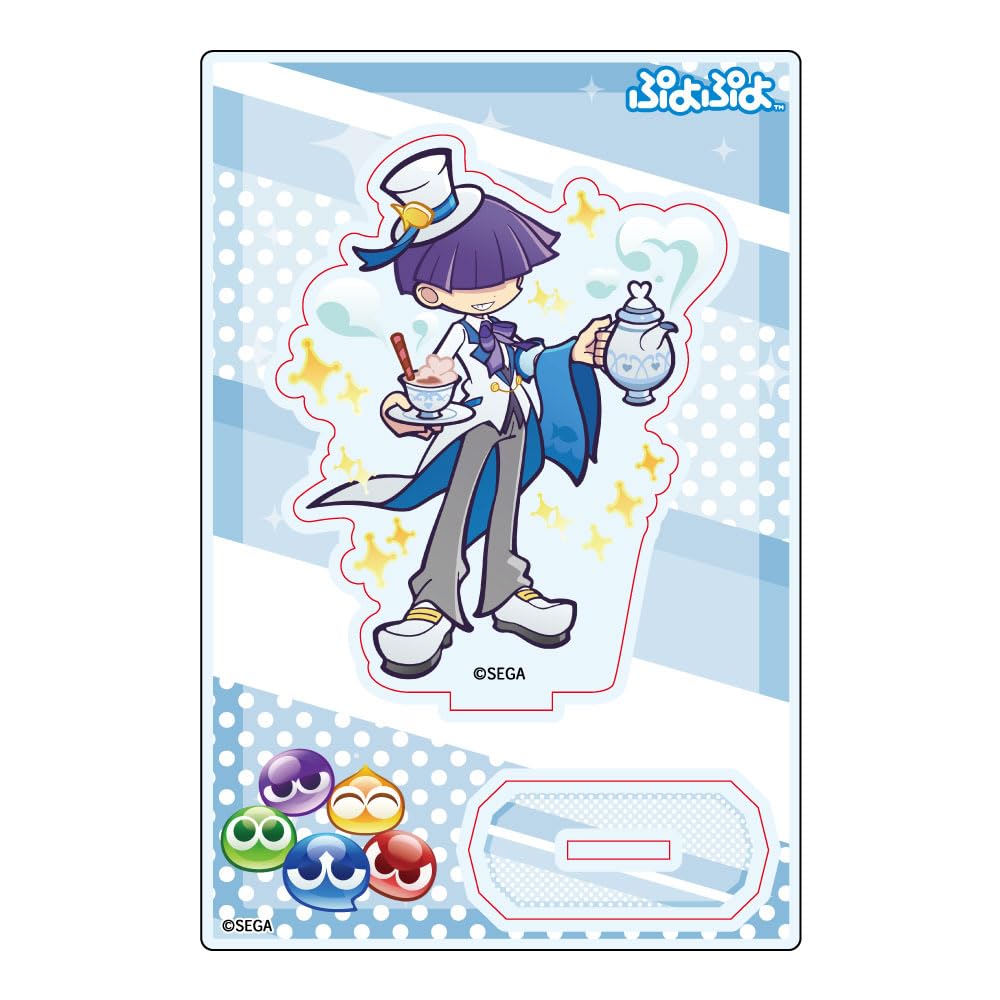 ぷよぷよ ぷよクエ アクリル置時計 クルーク ぷよぷよ アクリル置時計 | トピックス | ぷよぷよポータルサイト |