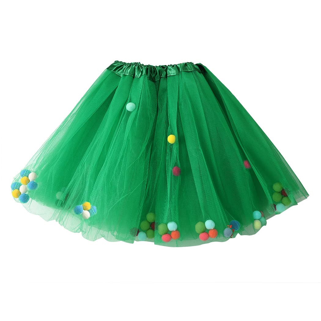 COSYDAYSWomen's Dance Skirts Tulle Tutu Skirt Ballet Dance Skirts Elastic Adult Tutu Skirts Party Festival Costume