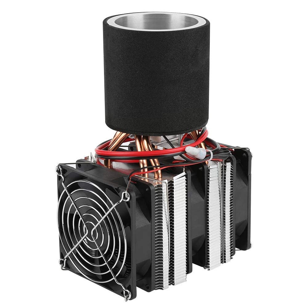180W Thermoelectric Cooler DIY Kit, DC 12V Semiconductor Cooling System for Liquid Cooling Test and School Teaching