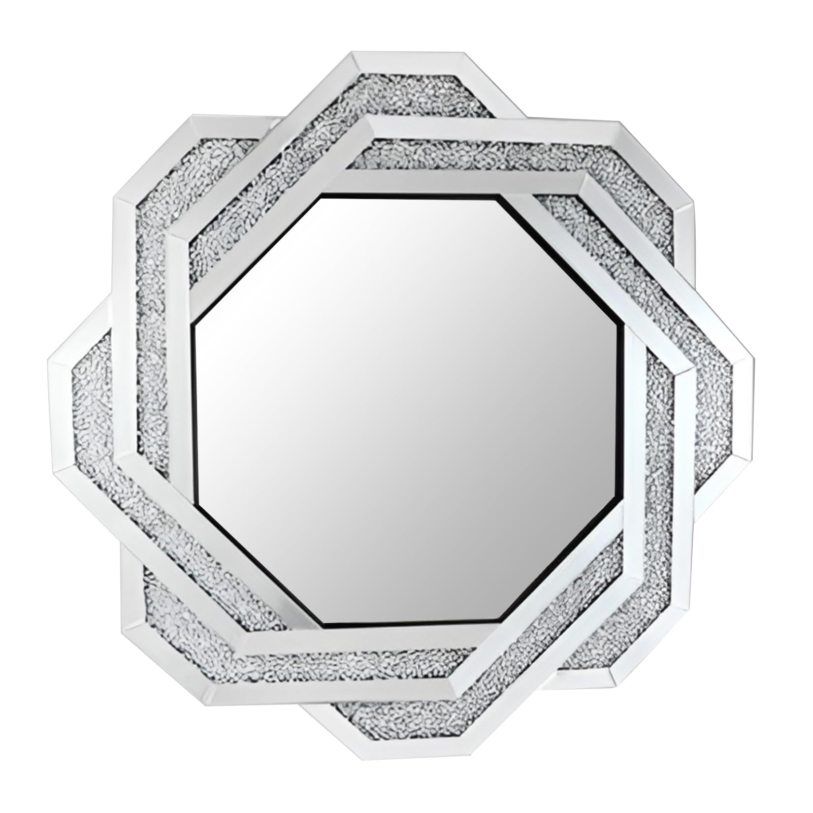 Miroir mural octogonal pour agrandir les petites pièces
