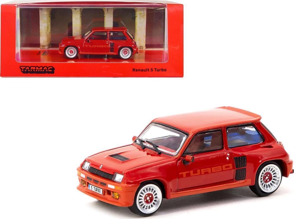 Amazon | ターマックワークス 1/64 ルノー 5 ターボ レッド Tarmac