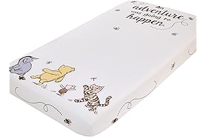 Disney Classic Pooh Hunny Fun with Piglet, Eeyore, and Tigger 100% Cotton...