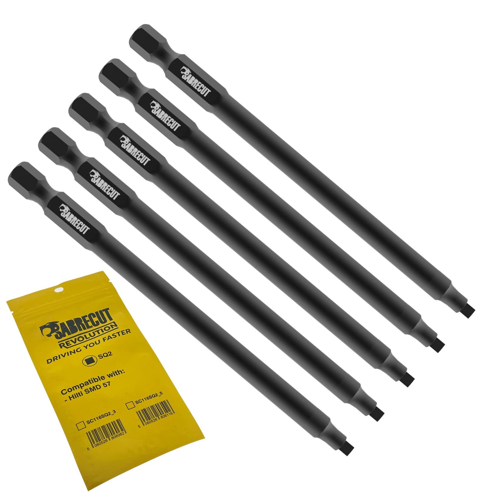 SQ2 Square Head Screwdriver Bits Kit - 10Pcs, 1/4 Inch, Agnetic, Hex - View #9