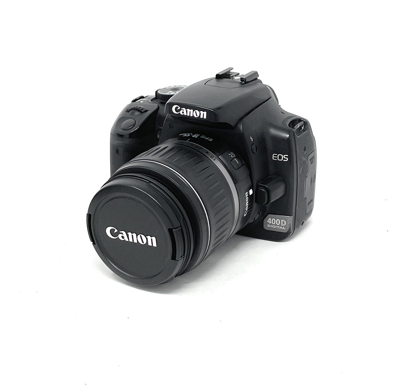 Canon EOS 400D - Cámara Réflex Digital 10.1 MP (Objetivo 1GB CF Ultra II SanDisk) Negro