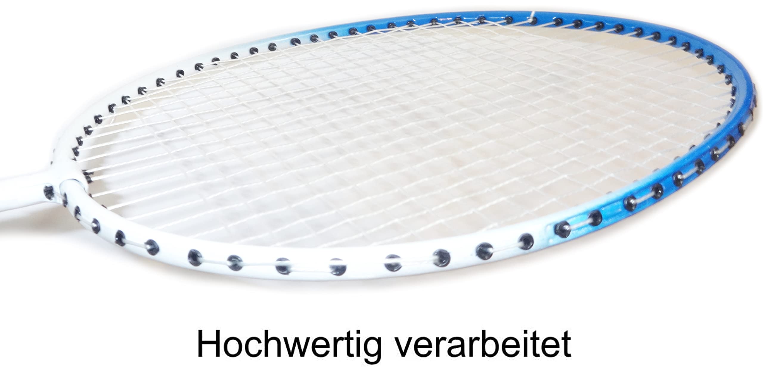 Set de bádminton de Plumas con 2 Raquetas, 3 Plumas y Funda