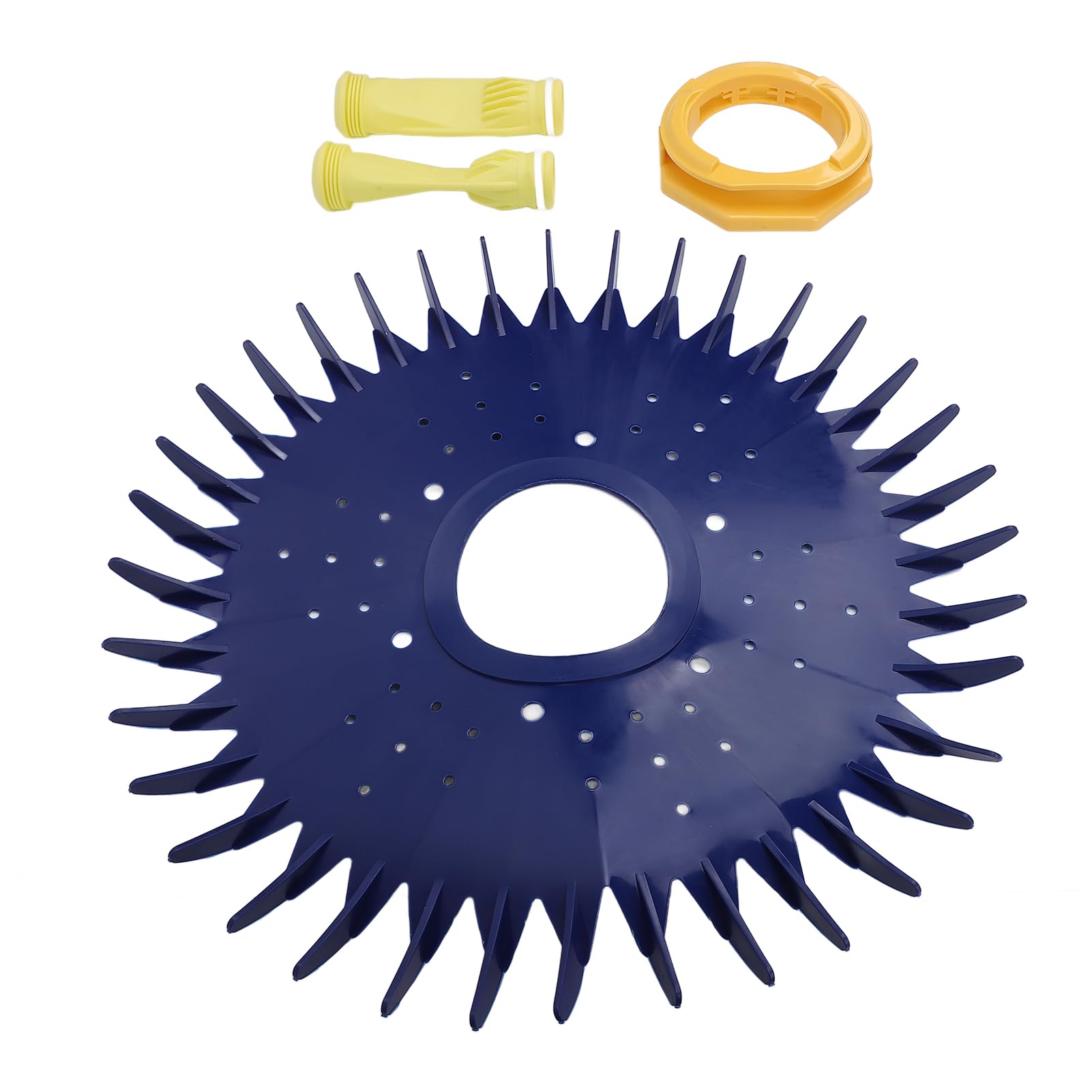 Pool Cleaner Replacement Parts, Pool Cleaner Accessories with Finned Seal Disc Skirt, W69698 Diaphragm, Foot Pad Kit, Compatible with G2, G3, G4