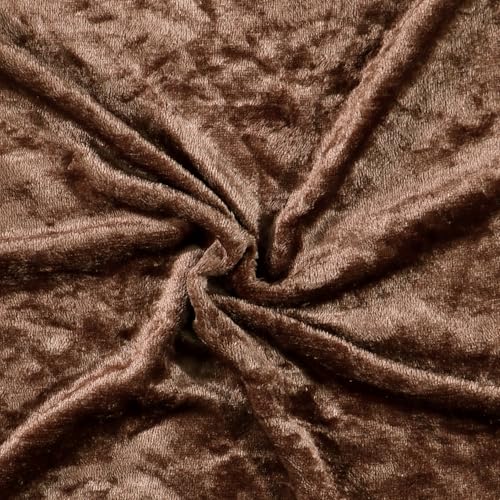 Image of Dream Living Premium Flannel Double Bed Winter Blanket | Winter bedsheet AC Blanket |Reversible Lightweight Cozy Soft for Bed, Sofa, Couch, Travel & Camping| 220x230 cm - Coffee-300 TC