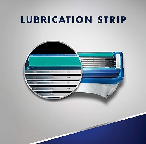 Miniatura 4 de Gillette 5 repuestos de hoja de afeitar para hombre 12 unidades tira de leña para un afeitado más cómodo